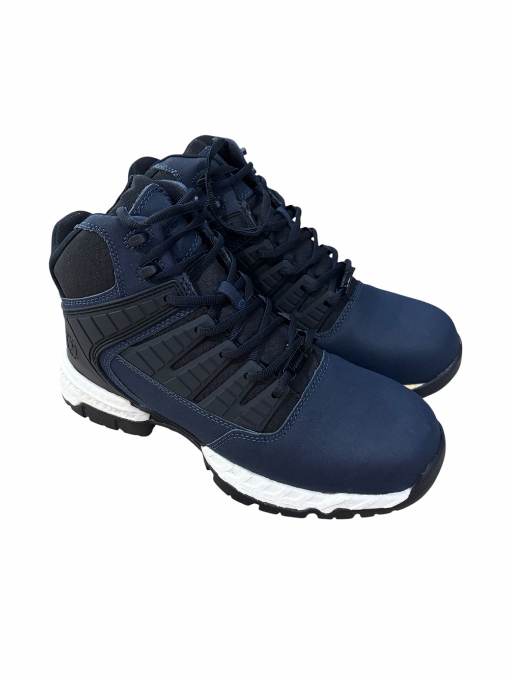 NWOB Hytest FootRests 2.0 Tread Nano Toe 6" Hiker Navy - K23332 Men's 9.5D